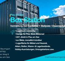 Lager zu vermieten Container Parkplatz Garage + Stellplatz - Plau am See
