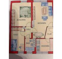 Kapitalanlage 3-Zimmer Wohnung - 100.000,00&nbsp;EUR Kaufpreis, ca.&nbsp; 60,00&nbsp;m&sup2; in Hof (PLZ: 95030) Neuhof