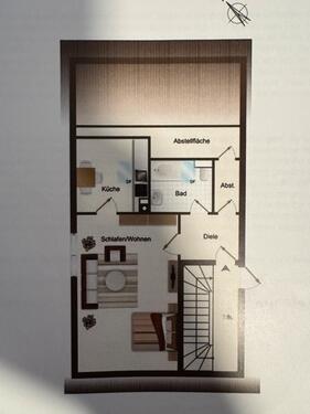 Foto - Schöne helle 1 Zimmer Wohnung zu vermieten