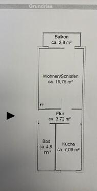 Foto - 1 Zimmer Etagenwohnung zur Miete in Greifswald