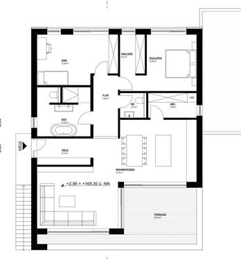 Foto - Neubauwohnung mit Dachterrasse - Erstbezug