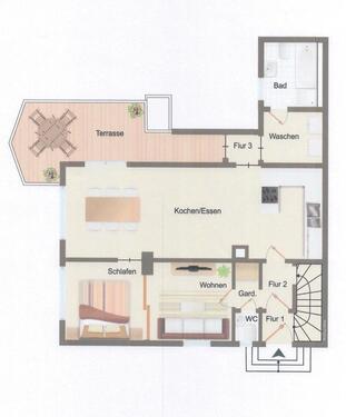 Foto - 3 Zimmer Erdgeschoßwohnung zur Miete in Neuwied