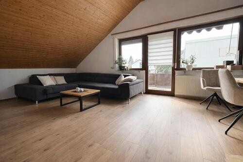 Foto - 3 Zimmer Dachgeschoßwohnung zur Miete in Stutensee