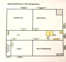 Ruhige 3 Zimmer Wohnung in EiterfeldReckrod - 1. OGDG