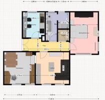 Schöne 3,5 ZKB in Sorga - 800,00&nbsp;EUR Kaltmiete, ca.&nbsp; 76,00&nbsp;m&sup2; in Bad Hersfeld (PLZ: 36251)