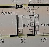 1,5 Zimmer Single Wohnung neu renoviert mit Keller - Bad Arolsen