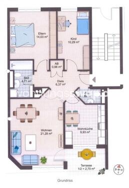 Foto - Wohnungsswap - 3 Zimmer, 73 m² - Von-der-Vring-Straße, Bogenhausen, München