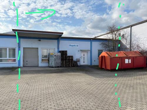 Foto - Beheizbare Halle in ER-Frauenaurach mit Büro