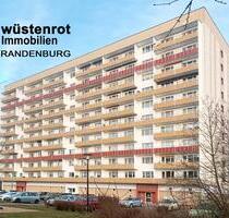 BLICK ZUM SEE UND FAST IM STADTZENTRUM - 2-RAUM-WOHNUNG MIT GROSSEM BALKON UND HERRLICHEM AUSBLICK - Neubrandenburg