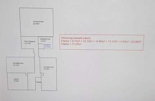 Foto - 3-Zimmer-Etagenwohnung in Scheeßel zu vermietern