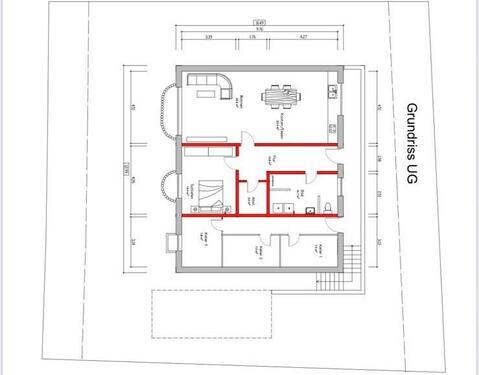 Foto - 2,5 Zimmerwohnung (Vorvertrag) - 890,00&nbsp;EUR Kaltmiete, ca.&nbsp; 83,00&nbsp;m&sup2;