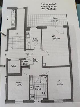 Foto - Schöne & große 3 Raum Wohnung - 361,00&nbsp;EUR Kaltmiete, ca.&nbsp; 74,00&nbsp;m&sup2;