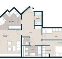 Moderne 3 Zimmer Wohnung, Loggia, Gäste WC im Herzen Regensburgs