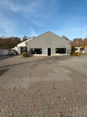 Foto - Schrobenhausen Gewerbehalle im Industriegebiet