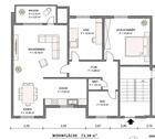Foto - Helle 3-Zimmer-Wohnung mit Balkon in Harrislee