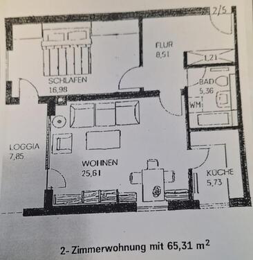 Foto - 2 Zimmer Etagenwohnung zum Kaufen in Bad Berneck im Fichtelgebirge