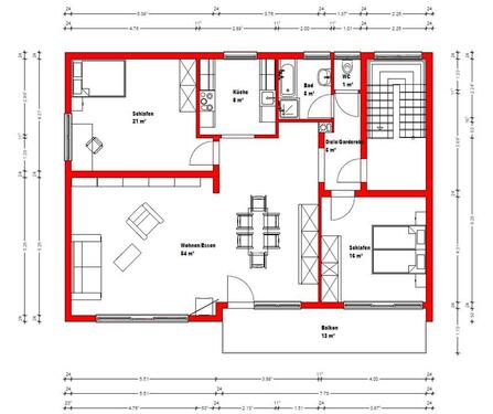 Foto - 8 Zimmer Mehrfamilienhaus, Wohnhaus in Täferrot