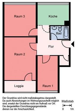 Foto - Etagenwohnung zur Miete in Dortmund