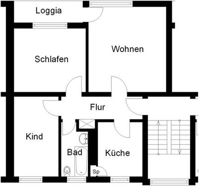 Foto - Etagenwohnung zur Miete in Seelze