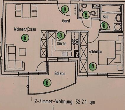 Foto - 2 Zimmer Etagenwohnung in Remseck am Neckar