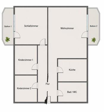 Foto - 4-Zimmer-Wohnung in Moabit mit 2 Balkonen & Stellplatz