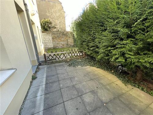 Foto - EBK, Terrasse im Hinterhof - Single Wohnung mitten in der Neustadt