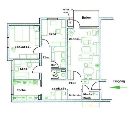 Foto - Gepflegte 4-Zimmer-Eigentumswohnung in Braunschweig zu verkaufen
