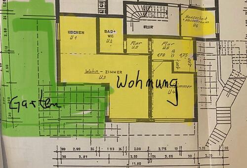 Foto - Schöne Wohnung in ruhiger Lage mit EBK, Terrasse & Garten