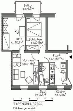 Foto - Etagenwohnung in Hannover zur Miete