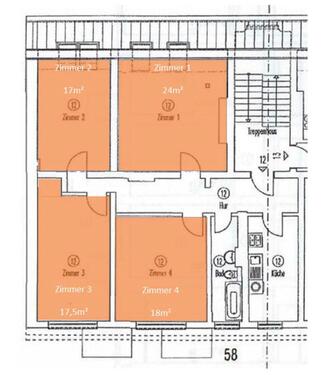 Foto - Etagenwohnung zur Miete in Berlin