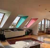 Helle 3-Zi 91m² DG-Whg Terrasse Blick Tiergarten provisionsfrei - Berlin Mitte