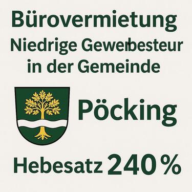 Foto - Helles Büro in 82343 Pöcking zur Untermiete - Gewerbesteuer 240