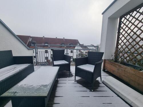 Foto - 3‑Zi.-Maisonette, Dachterrasse, TG, sofort frei