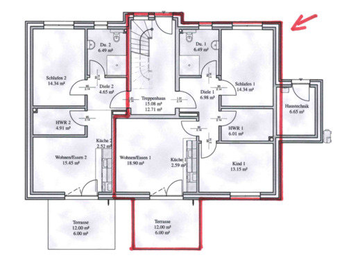 Foto - Schöne Neubau-3 Zi-EG-Wohnung in Besdorf - Erstbezug
