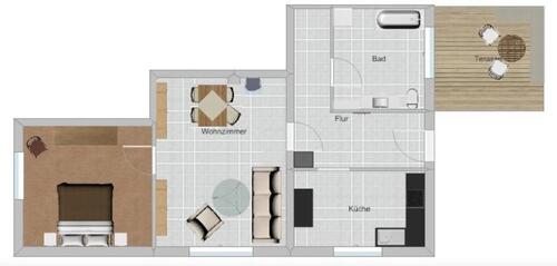 Foto - Etagenwohnung in Gunningen zur Miete