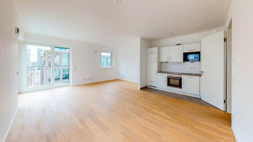 Foto - Moderne 2-Zimmer-Penthousewohnung mit Eckbalkon