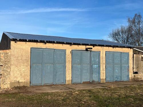 Foto - Lager- & Schrauberhallen – neues Dach, Starkstrom, hohe Einfahrt!