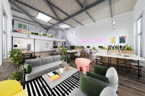 Foto - Moderne Loftfläche mit Empore - 3.601,00 EUR Kaltmiete, ca.  221,00 m²