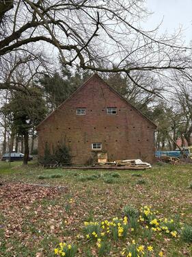 Foto - Resthof. Altes Bauernhaus. Sanierungsbedürftig.