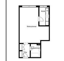 Wohnung zu vermieten Katernberg 44m2 mit Balkon - Essen Stadtbezirk IV