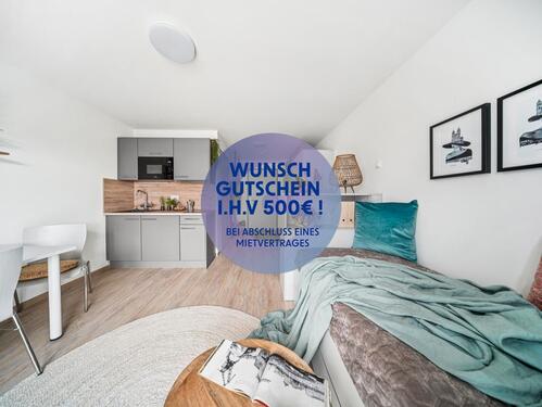Foto - Zieh ein und freu dich über 500 € extra: Dein möbliertes 1-Zimmer Apartment in Magdeburg