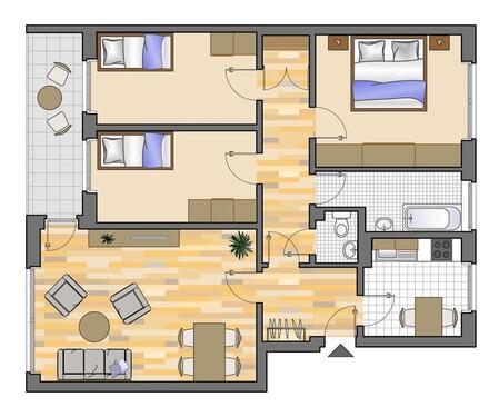 Foto - 4 Zimmer Etagenwohnung zur Miete in Recklinghausen