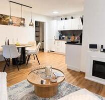 Neuwertige 2,5 Zimmer Souterrain Wohnung mit Einbauküche+Terrasse - Hechingen
