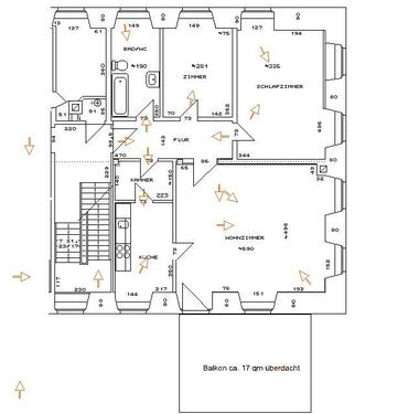 Foto - 3 Zimmer Etagenwohnung zur Miete in Alfeld (Leine)