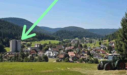 Foto - 1,5-Zi-Wohnung in der Rechtmurgstr. 23, 72270 Baiersbronn-Obertal
