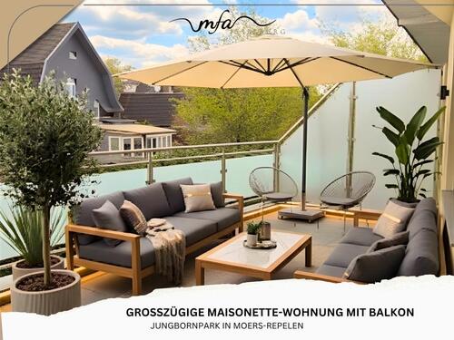 Foto - Maisonette-Wohnung im Zweifamilienhaus am Jungbornpark in Repelen