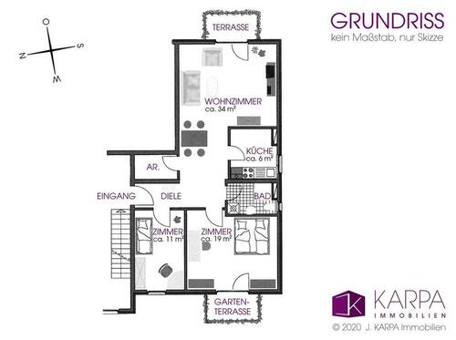 Foto - 3 Zimmer Etagenwohnung in Oschersleben (Bode)