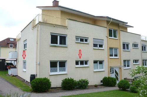 Foto - 34346 Hann. Münden, 3 ZKB, ca. 85 qm, 60 m zum Wald, Balkon