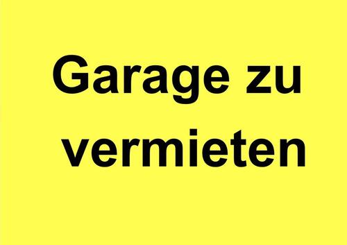 Foto - Garage ab sofort frei 