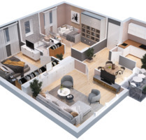 PROVISIONSFREI - Etagenwohnung in HannoverStöcken, mit Balkon